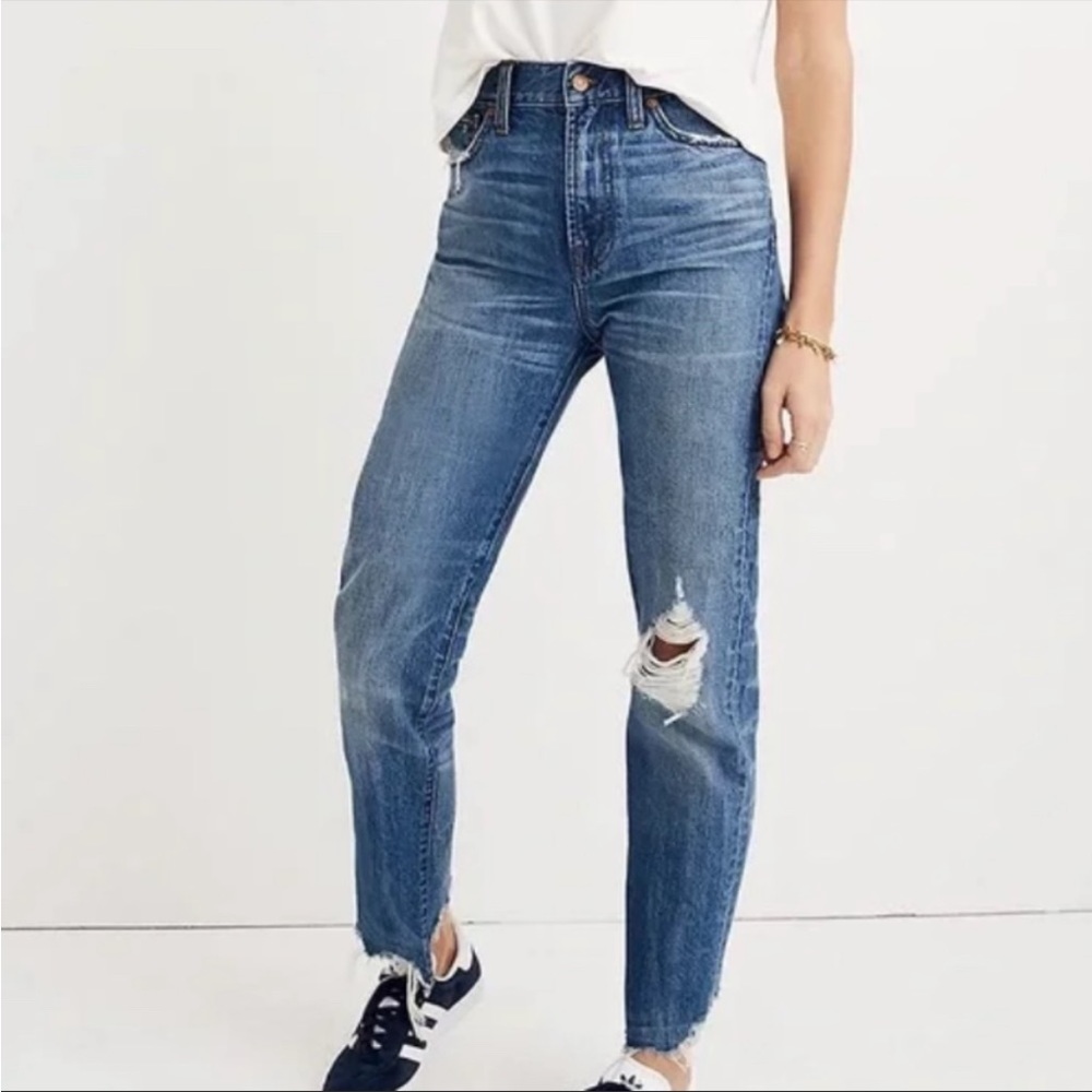 Madewell The Perfect Summer Jean Destructed Edition Distressed H5823 Size 28